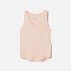 Everlane blush recotton racerback tank